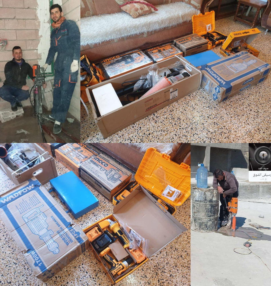 New plumber being supported